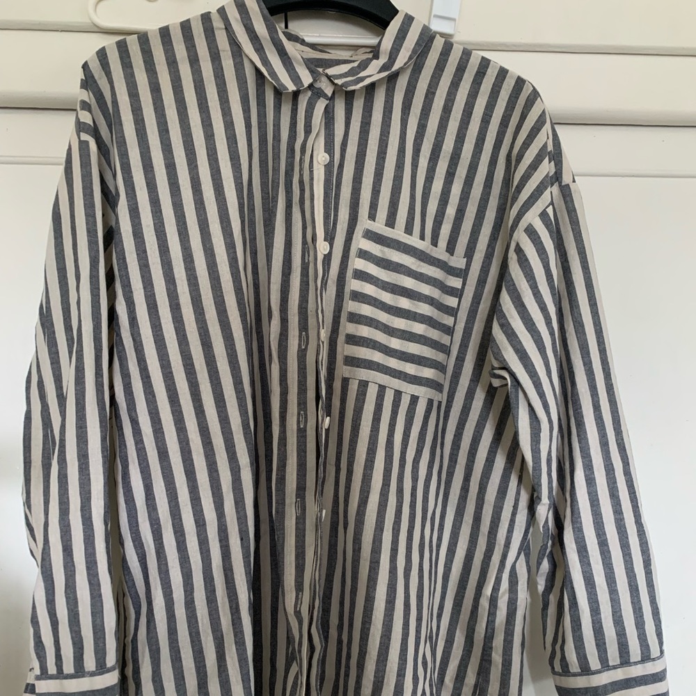 oversized dress shirt